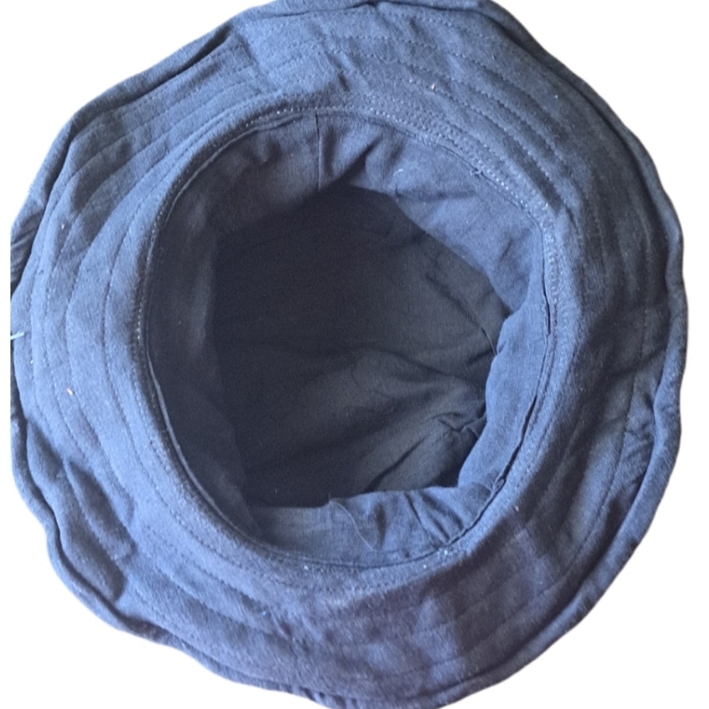 Nwot Nepal Patchwork Hemp Hat - image 5